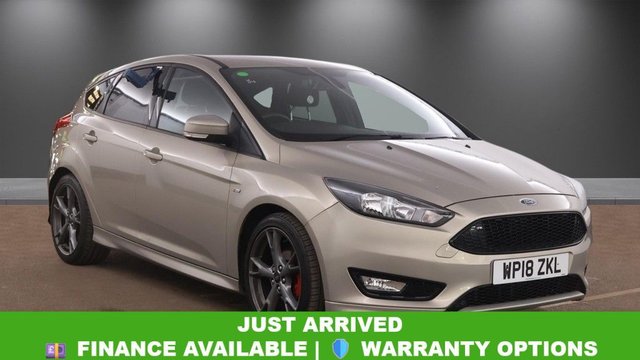 2018 18 FORD FOCUS 1.0T EcoBoost ST-Line X Hatchback 5dr Petrol Manual Euro 6 (s/s) (140 ps) Bluetooth | Climate Control