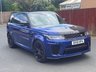 USED 2018 18 LAND ROVER RANGE ROVER SPORT 5.0 P575 V8 SVR Auto 4WD Euro 6 (s/s) 5dr PANROOF|CARBON INT/EXT|FLRSH