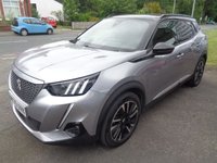 USED 2020 70 PEUGEOT E-2008 50kWh GT Line SUV 5dr Electric Auto (136 ps) ONE FORMER KEEPER 12 MONTH MOT 2KEY