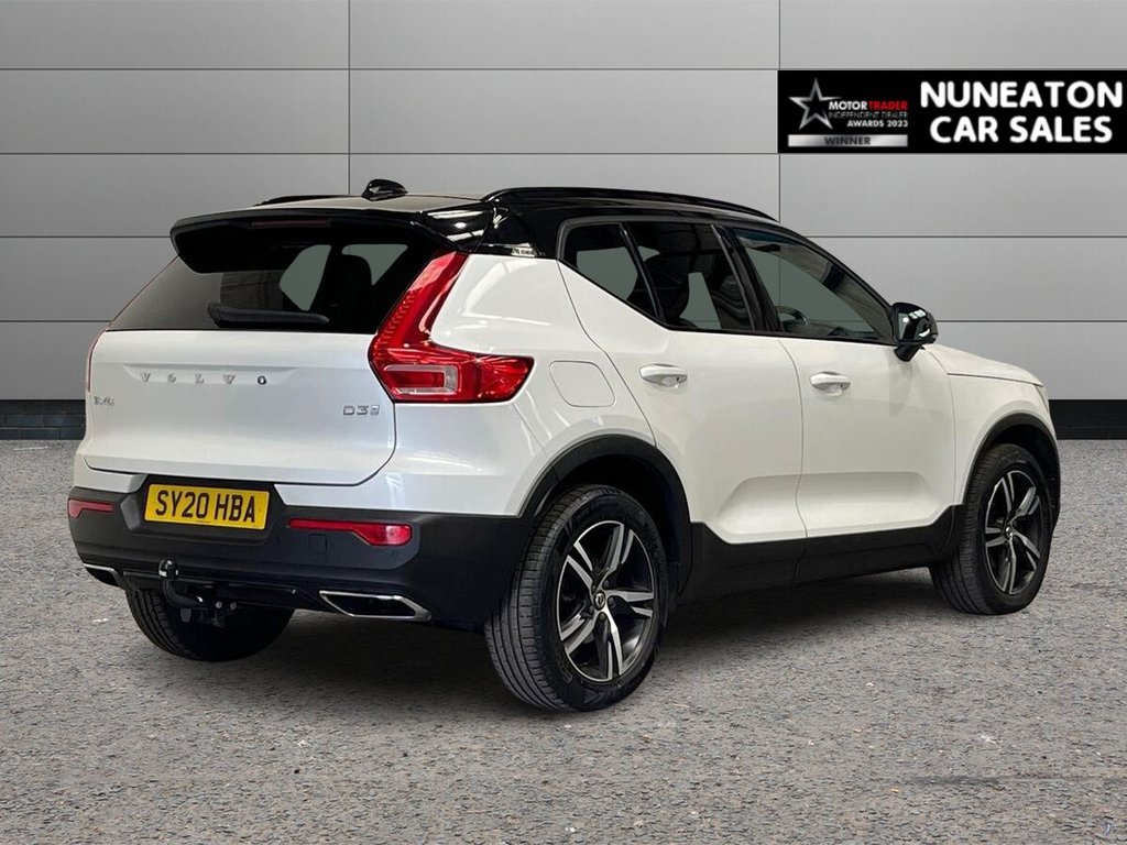 USED 2020 20 VOLVO XC40 2.0 D3 R-Design SUV 5dr Diesel Manual Euro 6 (s/s) (150 ps) Tow Bar