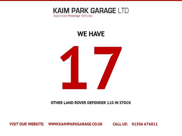 USED 2024 24 LAND ROVER DEFENDER 110 3.0 P400 MHEV XS Edition SUV 5dr Petrol Auto 4WD Euro 6 (s/s) (400 ps) Bespoke | 7 Seats/Pan/AirSus +