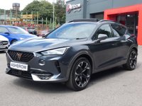 USED 2023 23 CUPRA FORMENTOR 1.4 eHybrid 12.8kWh V2 5d Petrol Plug-in Hybrid DSG 204 S/S PANORAMIC SUNROOF, FULL SEAT SERVICE HISTORY, 1 OWNER, SAT NAV, BLACK LEATHER, HEATED SEATS, DIGITAL COCKPIT, WIRELESS FULL LINK FOR APPLE CARPLAY / ANDROID AUTO, WIRELESS PHONE CHARGER, DAB RADIO, BLUETOOTH, FRONT / REAR PARKING & SIDE SENSORS, REAR VIEW CAMERA, ADAPTIVE CRUISE CONTROL & SPEED LIMITER, LANE ASSIST, FRONT ASSIST, LED INTERIOR AMBIENT BACKGROUND LIGHTING, DSG AUTOMATIC GEARBOX, 19 INCH ALLOYS, KEYLESS, CLIMATE CONTROL, POWER FOLDING MIRRORS, HEATED STEERING WHEEL, AUTO LIGHTS