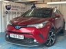 USED 2019 69 TOYOTA C-HR 1.8 VVT-h Design SUV 5dr Petrol Hybrid CVT Euro 6 (s/s) (122 ps)+2 KEYS+FSH 6 STAMPS+NAV+MEDIA+PARK CONTROL WITH CAMERA+18