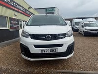 USED 2020 70 VAUXHALL VIVARO 1.5 Turbo D 2900 Sportive Panel Van 5dr Diesel Manual L2 H1 Euro 6 (s/s) (100 ps) Drives superb ! FSH