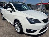 USED 2013 63 SEAT IBIZA 1.2 TSI FR Sport Coupe 3dr Petrol DSG Euro 5 (105 ps) AUTO + SAT NAV + 1 OWNER + FSH + LOW MILES + FR + BLUETOOTH