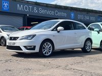 USED 2013 63 SEAT IBIZA 1.2 TSI FR Sport Coupe 3dr Petrol DSG Euro 5 (105 ps) AUTO + SAT NAV + 1 OWNER + FSH + LOW MILES + FR + BLUETOOTH