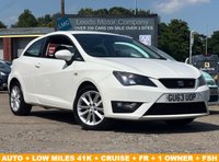 USED 2013 63 SEAT IBIZA 1.2 TSI FR Sport Coupe 3dr Petrol DSG Euro 5 (105 ps) AUTO + SAT NAV + 1 OWNER + FSH + LOW MILES + FR + BLUETOOTH