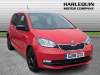 USED 2018 18 SKODA CITIGO 1.0 MPI Colour Edition Hatchback 5dr Petrol Manual Euro 6 (60 ps) 1 OWN FULL HISTORY INC CAMBELT