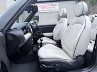 USED 2011 61 MINI CONVERTIBLE 2.0 Cooper SD Convertible 2dr Diesel Manual*v/good history*lady owner 9yrs* *&pound;8K OF EXTRAS*FSH*LADY OWNER 9yrs*LEATHER*SAT NAV*
