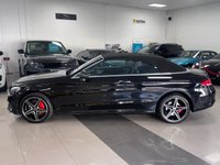 USED 2018 18 MERCEDES-BENZ C CLASS 2.1 C220d Nightfall Edition (Premium Plus) Cabriolet 2dr Diesel G-Tronic+ 4MATIC Euro 6 (s/s) (170 ps) FULL MERCEDES SERVICE HISTORY & RARE NIGHTFALL EDITION PREMIUM PLUS