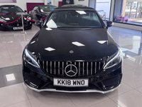 USED 2018 18 MERCEDES-BENZ C CLASS 2.1 C220d Nightfall Edition (Premium Plus) Cabriolet 2dr Diesel G-Tronic+ 4MATIC Euro 6 (s/s) (170 ps) FULL MERCEDES SERVICE HISTORY & RARE NIGHTFALL EDITION PREMIUM PLUS