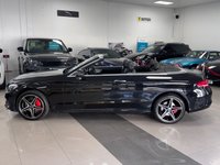 USED 2018 18 MERCEDES-BENZ C CLASS 2.1 C220d Nightfall Edition (Premium Plus) Cabriolet 2dr Diesel G-Tronic+ 4MATIC Euro 6 (s/s) (170 ps) FULL MERCEDES SERVICE HISTORY & RARE NIGHTFALL EDITION PREMIUM PLUS
