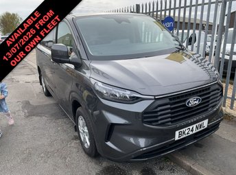 2024 FORD TRANSIT CUSTOM 2.0 300 EcoBlue Limited Panel Van 5dr Diesel Manual L1 H1 Euro 6 (s/s) (136 ps) &pound;18995.00