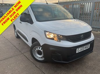 2023 PEUGEOT PARTNER 1.5 BlueHDi 1000 Professional Premium + Standard Panel Van 5dr Diesel Manual SWB Euro 6 (s/s) (100 bhp) &pound;10995.00