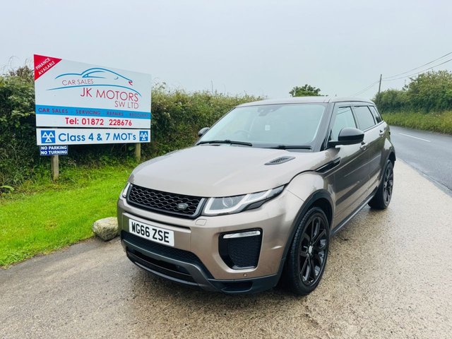 View our LAND ROVER RANGE ROVER EVOQUE