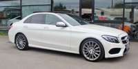 PRE-OWNED 2016 16 MERCEDES-BENZ C CLASS 2.1 C220d AMG Line (Premium Plus) Saloon 4dr Diesel 7G-Tronic+ Euro 6 (s/s) (170 ps) Damond White Metallic (&pound;895 option), Full Red Leather (&pound;795 option), 19" Amg Multi Spoke Alloys (&pound;595 option), Panoramic Glass Sliding Sunroof, Rear View Camera, Burmester Sound SystemActive Park Assist, Electric Adjustable Seats With Memory, Cruise Control, Electric Folding Mirrors, Satellite Navigation, DAB Radio, Air Conditioning, Ambient Lighting, Dynamic LED Headlights, AMG Styling, Auto Dim Mirrors, Bluetooth, Heated Seats, Memory Package, Rain Sensor, Keys Go, 2 Former Keepers, 2 Keys and
