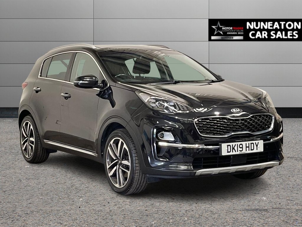 USED 2019 19 KIA SPORTAGE 1.6 T-GDi 4 SUV 5dr Petrol Manual Euro 6 (s/s) (174 bhp) APPLE CAR PLAY AND ANDROID AUTO