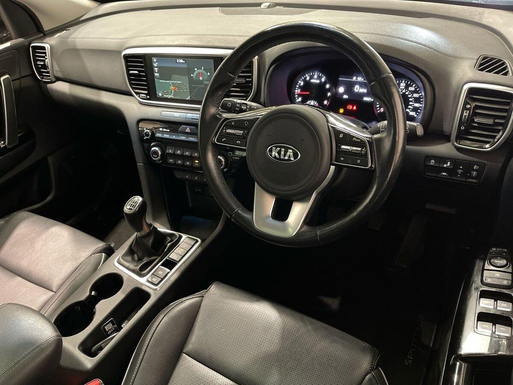 USED 2019 19 KIA SPORTAGE 1.6 T-GDi 4 SUV 5dr Petrol Manual Euro 6 (s/s) (174 bhp) APPLE CAR PLAY AND ANDROID AUTO