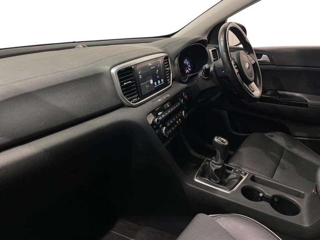 USED 2019 19 KIA SPORTAGE 1.6 T-GDi 4 SUV 5dr Petrol Manual Euro 6 (s/s) (174 bhp) APPLE CAR PLAY AND ANDROID AUTO