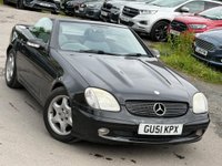 USED 2001 51 MERCEDES-BENZ SLK 2.3 SLK230 Kompressor 2dr #STARTS AND DRIVES FINE#