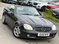 USED 2001 51 MERCEDES-BENZ SLK 2.3 SLK230 Kompressor 2dr #STARTS AND DRIVES FINE#