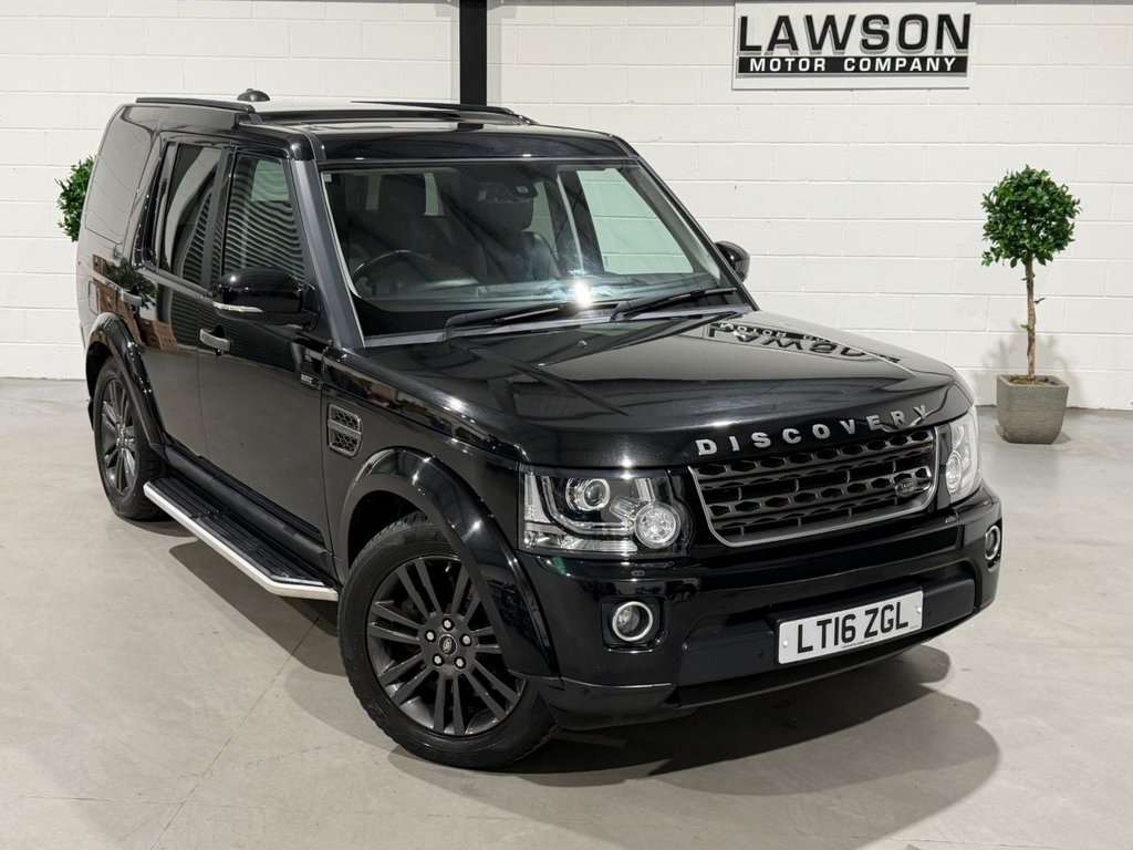USED 2016 16 LAND ROVER DISCOVERY 4 3.0 SD V6 Graphite SUV 5dr Diesel Auto 4WD Euro 6 (s/s) (256 bhp) 