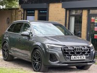 USED 2024 74 AUDI Q7 3.0 TDI V6 50 S line Tiptronic quattro Euro 6 (s/s) 5dr #SQ7 STYLING+LOW MILES+7SEATS#