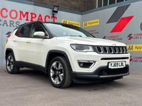 USED 2019 69 JEEP COMPASS 1.6 MultiJetII Limited SUV 5dr Diesel Manual Euro 6 (s/s) (120 ps) LOW MILES, GREAT SPEC!!!