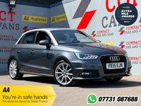 USED 2015 15 AUDI A1 1.6 TDI S line Sportback 5dr Diesel Manual Euro 6 (s/s) (116 ps) DAB RADIO, SAT NAV, MANUAL