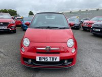 USED 2015 15 ABARTH 595C 1.4 T-Jet Cabrio 2dr Petrol Manual Euro 6 (140 ps) SUPPLIED WITH  AA WARRANTY