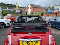USED 2015 15 ABARTH 595C 1.4 T-Jet Cabrio 2dr Petrol Manual Euro 6 (140 ps) SUPPLIED WITH  AA WARRANTY