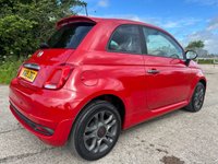 USED 2019 19 FIAT 500 1.2 S Hatchback 3dr Petrol Manual Euro 6 (s/s) (69 bhp) APPLE CARPLAY/ANDROID AUTO + FINISHED IN PASODOBLE RED + REAR PARKING SENSORS + 7' TOUCHSCREEN DISPLAY WITH DAB RADIO + BLUETOOTH + HEATED REAR WINDOW + CRUISE CONTROL + AIR CON + LOW INSURANCE GROUP + PERFECT 1ST TIME CAR + ELECTRIC FRONT WINDOWS + REMOTE CENTRAL LOCKING WITH 2 KEYS + 15' SATIN GRAPHITE ALLOY WHEELS WITH TPMS