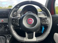 USED 2019 19 FIAT 500 1.2 S Hatchback 3dr Petrol Manual Euro 6 (s/s) (69 bhp) APPLE CARPLAY/ANDROID AUTO + FINISHED IN PASODOBLE RED + REAR PARKING SENSORS + 7' TOUCHSCREEN DISPLAY WITH DAB RADIO + BLUETOOTH + HEATED REAR WINDOW + CRUISE CONTROL + AIR CON + LOW INSURANCE GROUP + PERFECT 1ST TIME CAR + ELECTRIC FRONT WINDOWS + REMOTE CENTRAL LOCKING WITH 2 KEYS + 15' SATIN GRAPHITE ALLOY WHEELS WITH TPMS