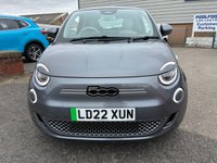 USED 2022 22 FIAT 500E 42kWh La Prima Hatchback 3dr Electric Auto (118 ps) 1 OWNER FROM NEW* FULL EV* AUTOMATIC* SAT NAV* PANORAMIC ROOF* PARKING SENSORS* REVERSING CAMERA* ELECTRIC HANDBRAKE* STEERING MODE* COLLISION ASSIST* CRUISE CONTROL* AIR CON* FULL BEIGE LEATHER WITH HEATED SEATS