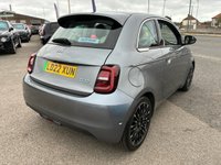 USED 2022 22 FIAT 500E 42kWh La Prima Hatchback 3dr Electric Auto (118 ps) 1 OWNER FROM NEW* FULL EV* AUTOMATIC* SAT NAV* PANORAMIC ROOF* PARKING SENSORS* REVERSING CAMERA* ELECTRIC HANDBRAKE* STEERING MODE* COLLISION ASSIST* CRUISE CONTROL* AIR CON* FULL BEIGE LEATHER WITH HEATED SEATS