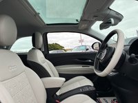 USED 2022 22 FIAT 500E 42kWh La Prima Hatchback 3dr Electric Auto (118 ps) 1 OWNER FROM NEW* FULL EV* AUTOMATIC* SAT NAV* PANORAMIC ROOF* PARKING SENSORS* REVERSING CAMERA* ELECTRIC HANDBRAKE* STEERING MODE* COLLISION ASSIST* CRUISE CONTROL* AIR CON* FULL BEIGE LEATHER WITH HEATED SEATS
