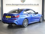 USED 2019 19 BMW 3 SERIES 2.0 320i M Sport Saloon 4dr Petrol Auto Euro 6 (s/s) (184 ps) NICE LOOKING BMW 3 SERIES IN SUPER CONDITION INSIDE AND OUT - COMES WITH A FULL BMW MAIN DEALER SERVICE HISTORY + VIRTUAL COCKPIT DIGITAL DASH DISPLAY + PROFESSIONAL SATELLITE NAVIGATION + REAR VIEW CAMERA + APPLE CARPLAY / APPS CONTROL + CRUISE CONTROL + AUTOMATIC LED HEADLIGHTS + BLUETOOTH MEDIA STREAMING + FRONT AND REAR PARKING SENSORS + LANE ASSIST + LEATHER STEERING WHEEL + THREE ZONE CLIMATE CONTROL + AIR CONDITIONING + ELECTRIC WINDOWS + ELECTRIC HEATED POWER FOLDING DOOR MIRRORS