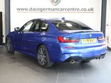 USED 2019 19 BMW 3 SERIES 2.0 320i M Sport Saloon 4dr Petrol Auto Euro 6 (s/s) (184 ps) NICE LOOKING BMW 3 SERIES IN SUPER CONDITION INSIDE AND OUT - COMES WITH A FULL BMW MAIN DEALER SERVICE HISTORY + VIRTUAL COCKPIT DIGITAL DASH DISPLAY + PROFESSIONAL SATELLITE NAVIGATION + REAR VIEW CAMERA + APPLE CARPLAY / APPS CONTROL + CRUISE CONTROL + AUTOMATIC LED HEADLIGHTS + BLUETOOTH MEDIA STREAMING + FRONT AND REAR PARKING SENSORS + LANE ASSIST + LEATHER STEERING WHEEL + THREE ZONE CLIMATE CONTROL + AIR CONDITIONING + ELECTRIC WINDOWS + ELECTRIC HEATED POWER FOLDING DOOR MIRRORS