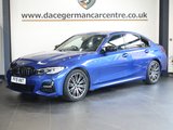 USED 2019 19 BMW 3 SERIES 2.0 320i M Sport Saloon 4dr Petrol Auto Euro 6 (s/s) (184 ps) NICE LOOKING BMW 3 SERIES IN SUPER CONDITION INSIDE AND OUT - COMES WITH A FULL BMW MAIN DEALER SERVICE HISTORY + VIRTUAL COCKPIT DIGITAL DASH DISPLAY + PROFESSIONAL SATELLITE NAVIGATION + REAR VIEW CAMERA + APPLE CARPLAY / APPS CONTROL + CRUISE CONTROL + AUTOMATIC LED HEADLIGHTS + BLUETOOTH MEDIA STREAMING + FRONT AND REAR PARKING SENSORS + LANE ASSIST + LEATHER STEERING WHEEL + THREE ZONE CLIMATE CONTROL + AIR CONDITIONING + ELECTRIC WINDOWS + ELECTRIC HEATED POWER FOLDING DOOR MIRRORS