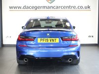 USED 2019 19 BMW 3 SERIES 2.0 320i M Sport Saloon 4dr Petrol Auto Euro 6 (s/s) (184 ps) NICE LOOKING BMW 3 SERIES IN SUPER CONDITION INSIDE AND OUT - COMES WITH A FULL BMW MAIN DEALER SERVICE HISTORY + VIRTUAL COCKPIT DIGITAL DASH DISPLAY + PROFESSIONAL SATELLITE NAVIGATION + REAR VIEW CAMERA + APPLE CARPLAY / APPS CONTROL + CRUISE CONTROL + AUTOMATIC LED HEADLIGHTS + BLUETOOTH MEDIA STREAMING + FRONT AND REAR PARKING SENSORS + LANE ASSIST + LEATHER STEERING WHEEL + THREE ZONE CLIMATE CONTROL + AIR CONDITIONING + ELECTRIC WINDOWS + ELECTRIC HEATED POWER FOLDING DOOR MIRRORS
