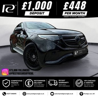 2022 MERCEDES-BENZ EQC EQC 400 80kWh AMG Line (Premium) SUV 5dr Electric Auto 4MATIC (408 ps) &pound;25990.00