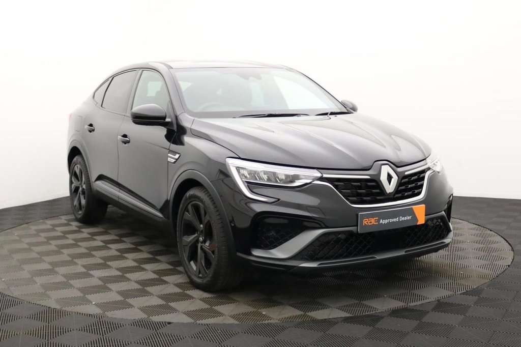 USED 2023 23 RENAULT ARKANA 1.3 MHEV r.s. line SUV 5dr Petrol EDC 2WD Euro 6 (s/s) (140 ps) Car Play, Sat Nav, Cruise