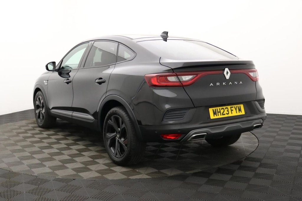 USED 2023 23 RENAULT ARKANA 1.3 MHEV r.s. line SUV 5dr Petrol EDC 2WD Euro 6 (s/s) (140 ps) Car Play, Sat Nav, Cruise