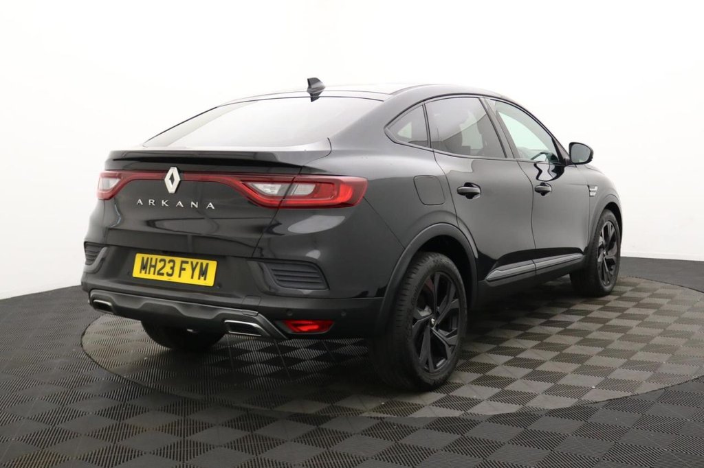 USED 2023 23 RENAULT ARKANA 1.3 MHEV r.s. line SUV 5dr Petrol EDC 2WD Euro 6 (s/s) (140 ps) Car Play, Sat Nav, Cruise