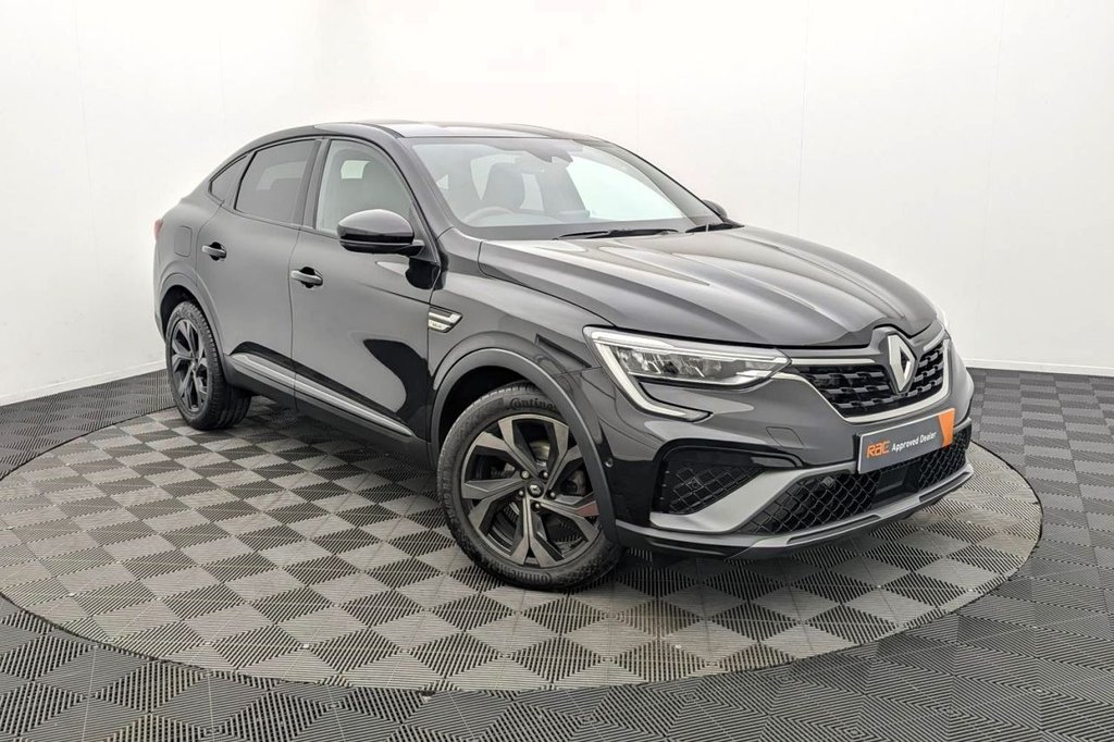 USED 2023 23 RENAULT ARKANA 1.3 MHEV r.s. line SUV 5dr Petrol EDC 2WD Euro 6 (s/s) (140 ps) Car Play, Sat Nav, Cruise