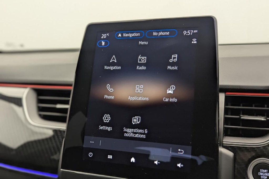 USED 2023 23 RENAULT ARKANA 1.3 MHEV r.s. line SUV 5dr Petrol EDC 2WD Euro 6 (s/s) (140 ps) Car Play, Sat Nav, Cruise