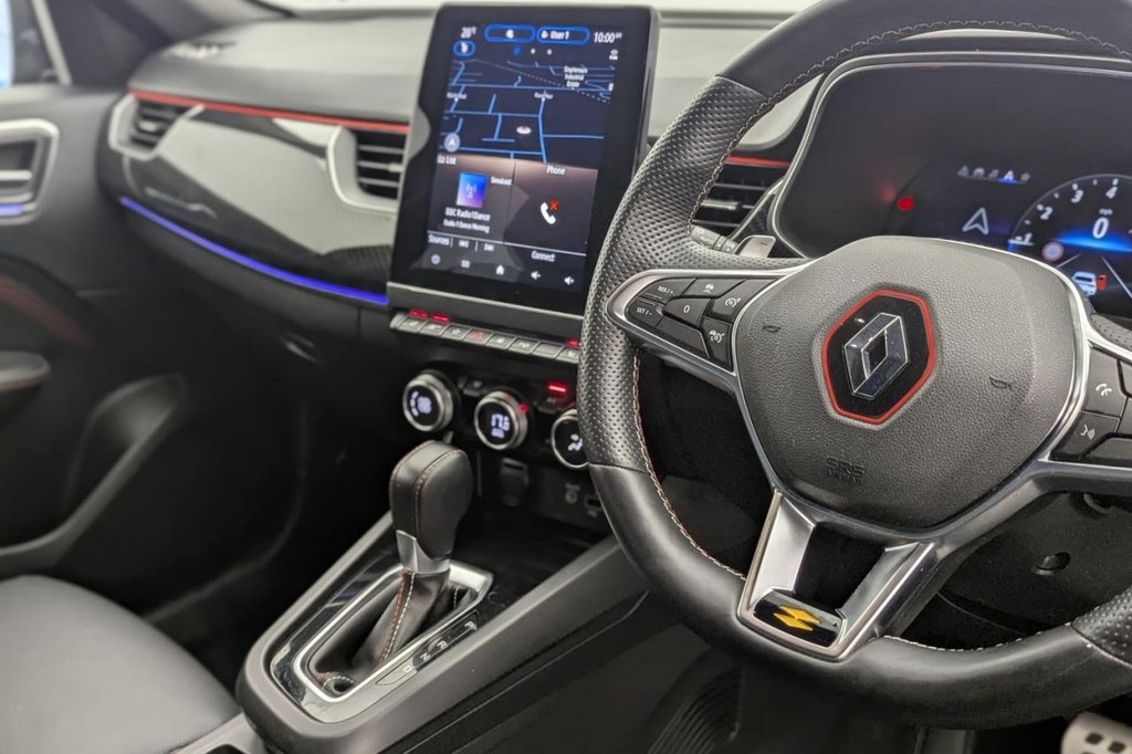 USED 2023 23 RENAULT ARKANA 1.3 MHEV r.s. line SUV 5dr Petrol EDC 2WD Euro 6 (s/s) (140 ps) Car Play, Sat Nav, Cruise