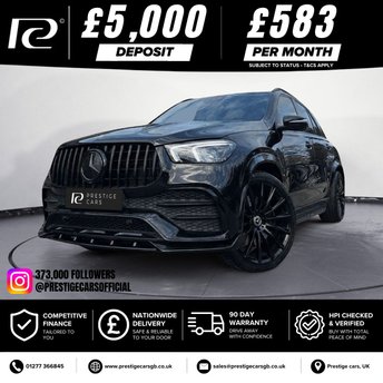 2023 MERCEDES-BENZ GLE 2.9 GLE400d AMG Line (Premium) SUV 5dr Diesel G-Tronic 4MATIC Euro 6 (s/s) (7 Seat) (330 ps) &pound;43990.00