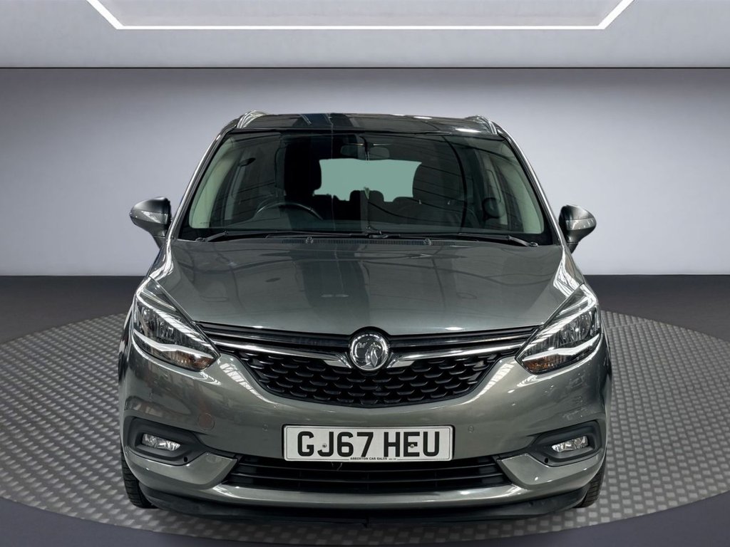 USED 2017 67 VAUXHALL ZAFIRA TOURER 1.4i Turbo SRi Nav MPV 5dr Petrol Auto Euro 6 (140 ps) SAT NAV+APPLE CARPLAY+FULL LEATHER