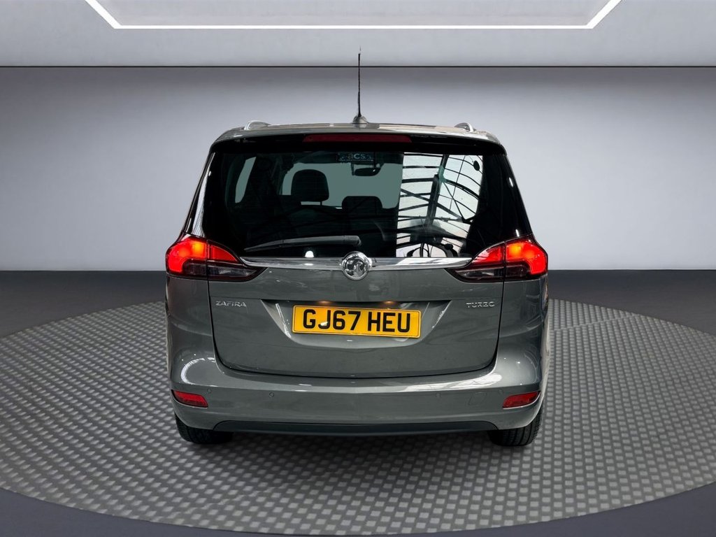 USED 2017 67 VAUXHALL ZAFIRA TOURER 1.4i Turbo SRi Nav MPV 5dr Petrol Auto Euro 6 (140 ps) SAT NAV+APPLE CARPLAY+FULL LEATHER
